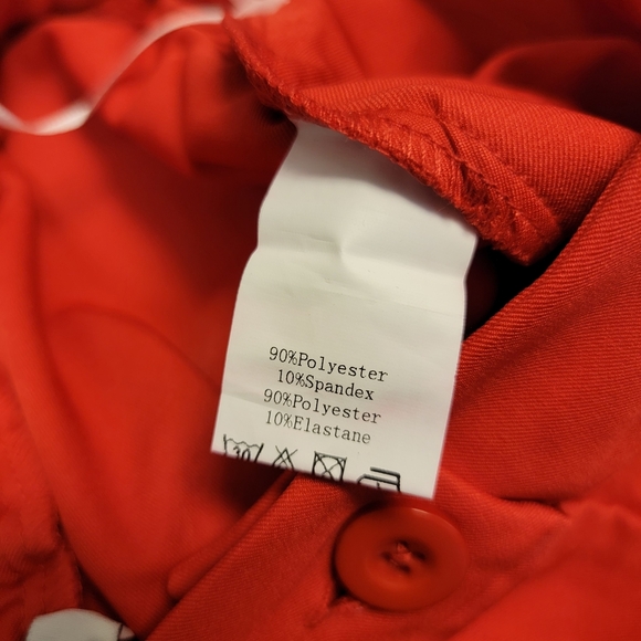 Grace Karin Women's Business Casual Red Pants Size XL - Picture 6 of 8